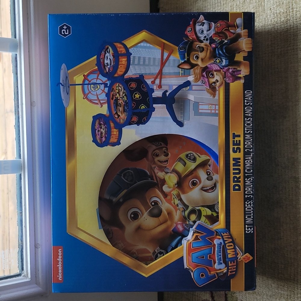 Paw Patrol Drum Set